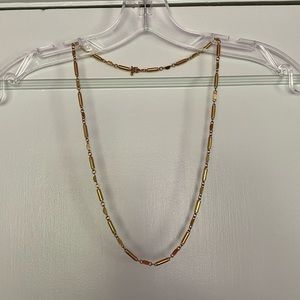 J Crew Gold Necklace